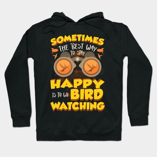 Bird Nerd Funny Sayings Bird Watching Gift Hoodie by aneisha